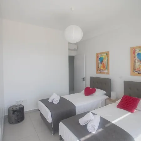 וילה Anassa Seaview - Stunning Panoramic Views פרוטאראס